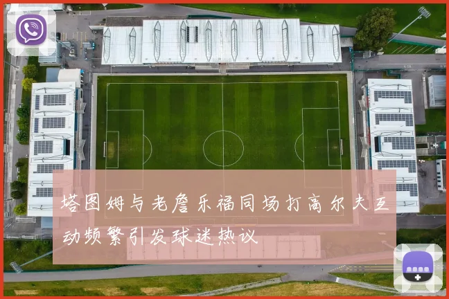 塔图姆与老詹乐福同场打高尔夫互动频繁引发球迷热议